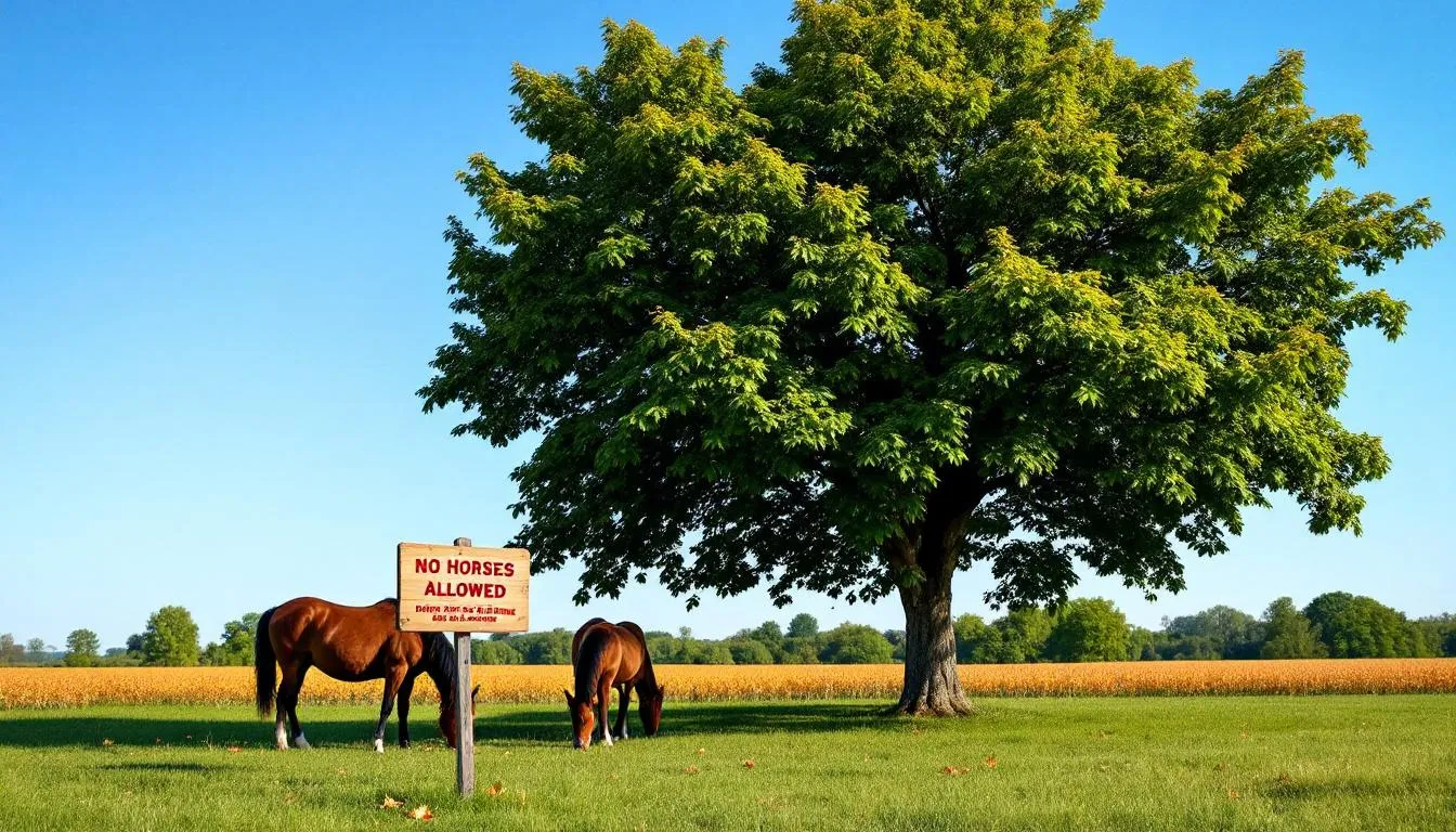 Érable sycomore : comment protéger efficacement vos chevaux du danger mortel ?