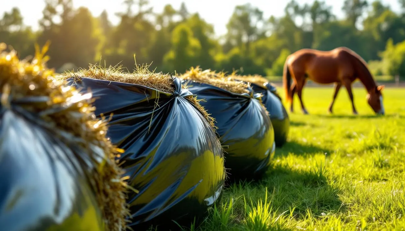 Foin enrubanné : comment améliorer santé et appétence de votre cheval dès maintenant ?