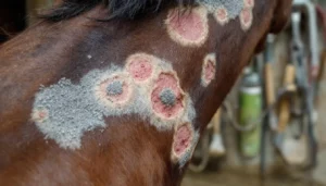 Teigne chez le cheval : repérez rapidement les signes pour agir sans tarder