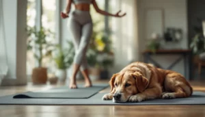 Doga pour chiens anxieux : 3 gestes simples pour les apaiser
