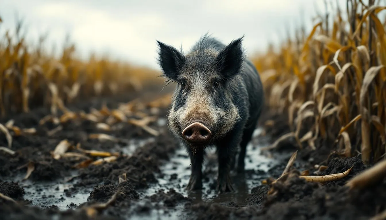 Dégâts de sangliers: la carte des zones les plus touchées en France
