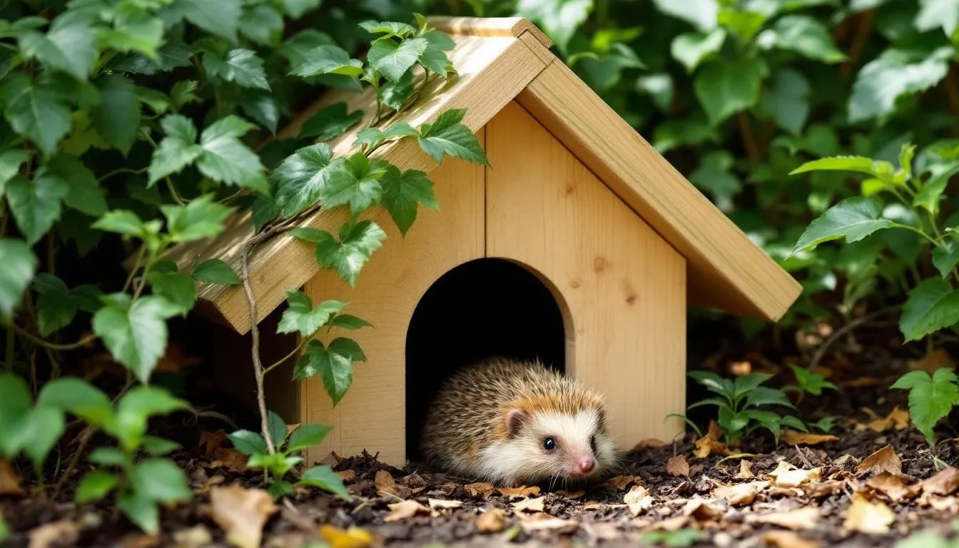 Fabriquer un abri à hérisson