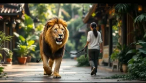 Adopter un lion en Thaïlande : une tendance insolite