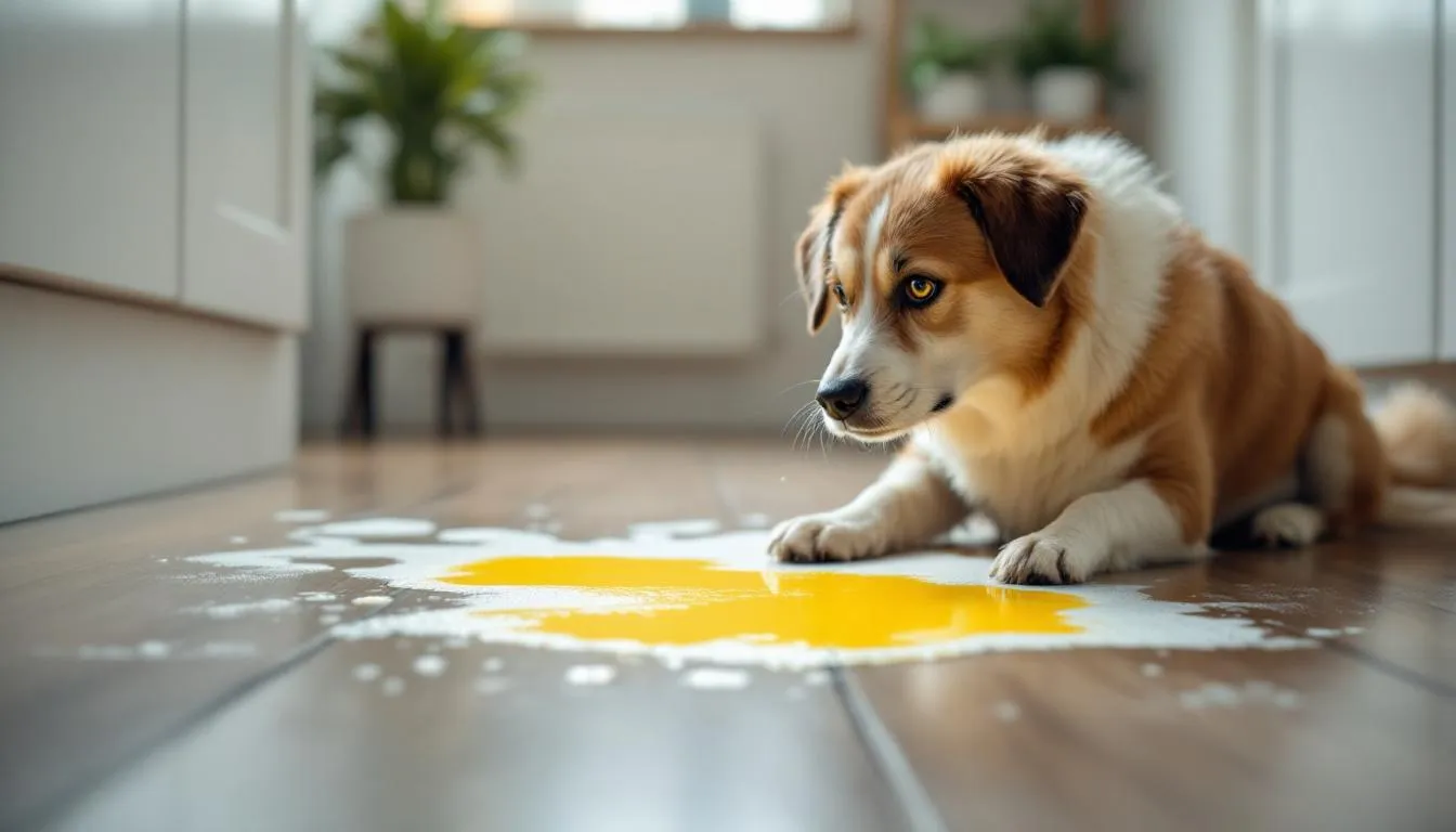 Mon chien vomit un liquide jaune : savoir réagir