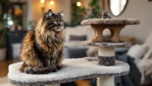 Arbre à chat pour Maine coon : le refuge idéal