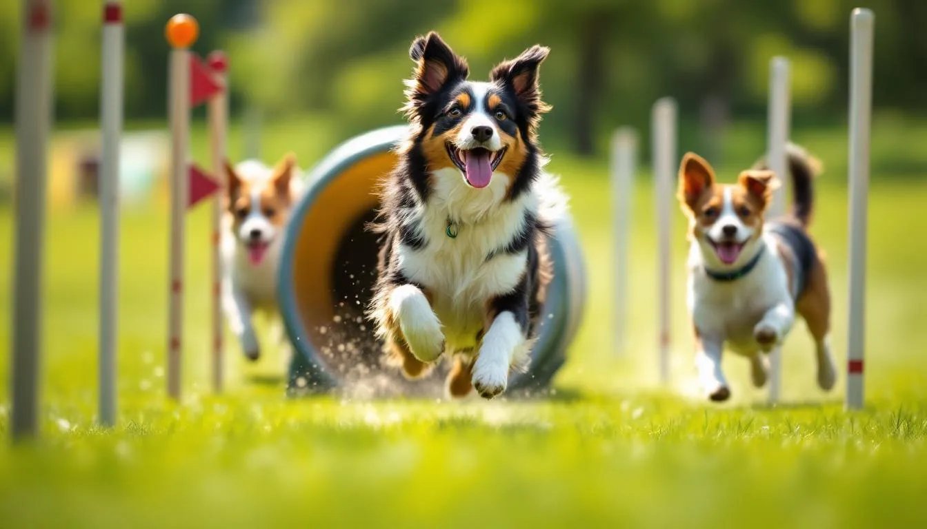 Agilité canine : les 7 races de chiens les plus douées