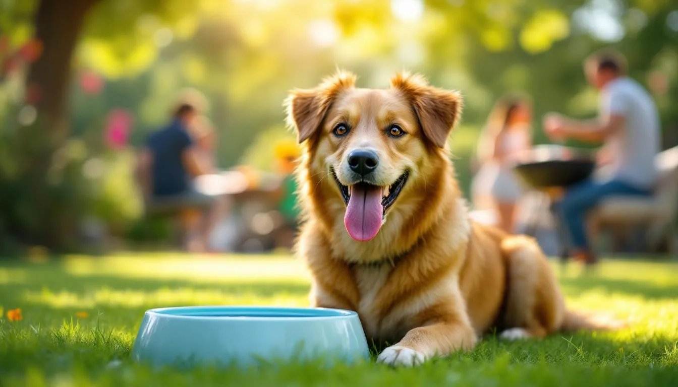 Barbecue avec son chien : pour un été sans stress