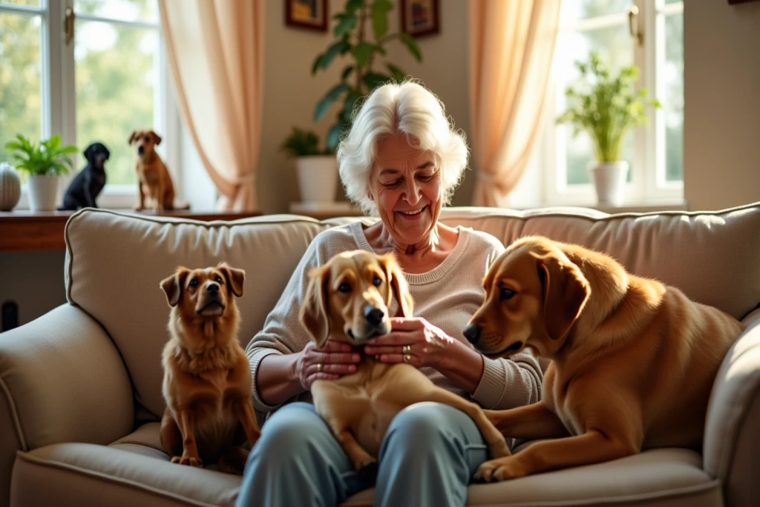 Quel chien choisir quand on a 70 ans ?