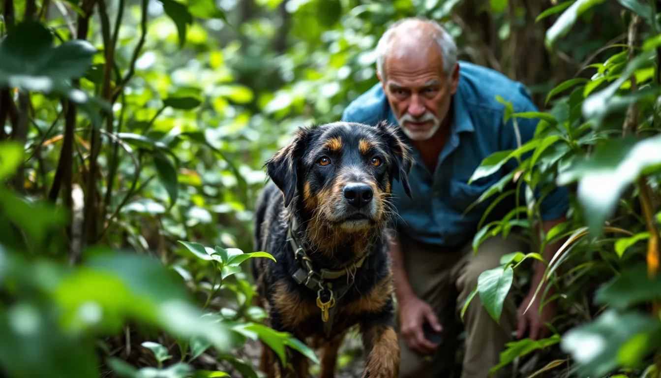 Chien sauveur : quand le flair bat la technologie