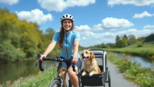 Voyage à vélo avec son chien : 620 km pour un amour infini